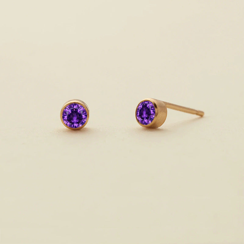 Pendientes de auriculares de acero inoxidable de diamantes de diamante al por mayor Pendientes de acero inoxidable